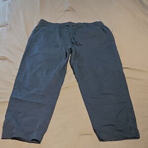GAP Women's Dark Blue Capris